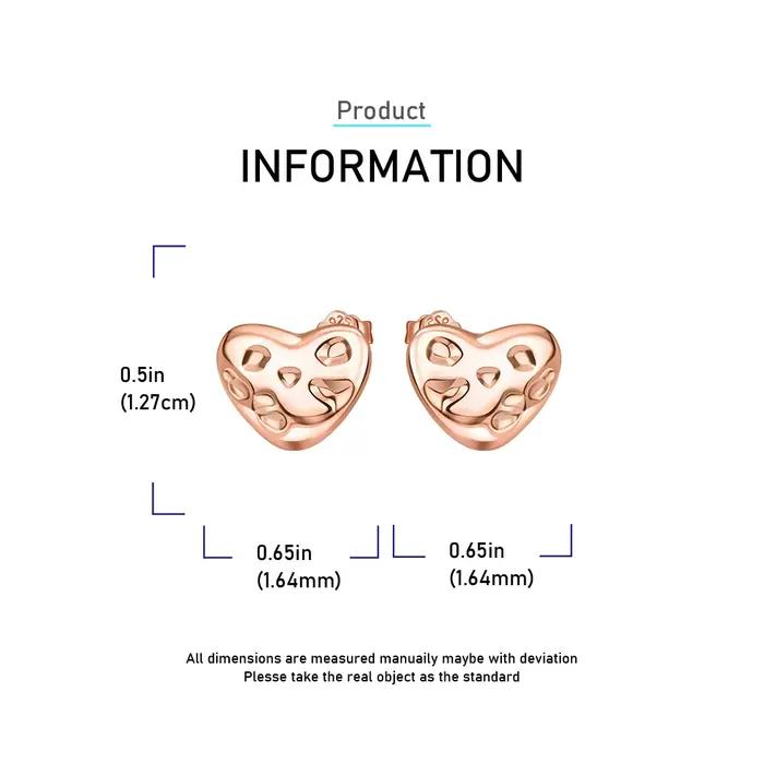 Boucles d'oreilles en argent sterling 925 serties de zirconium blanc pour femmes, bijou romantique et hypoallergénique pour occasions spéciales
