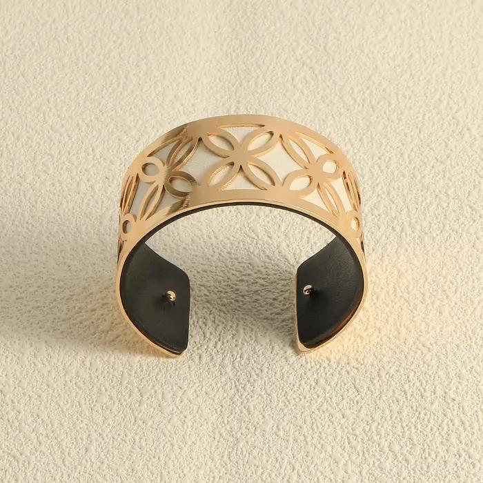 Georgette – Bracelet en cuir Interchangeable Double face pour femmes