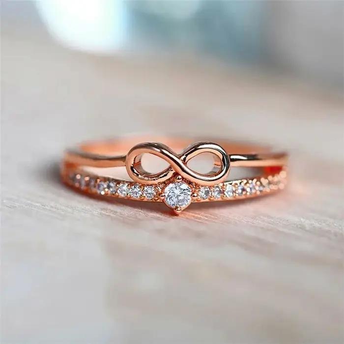 Bague Huitan Fantaisie Infini pour Femme – Design Moderne et Tendance