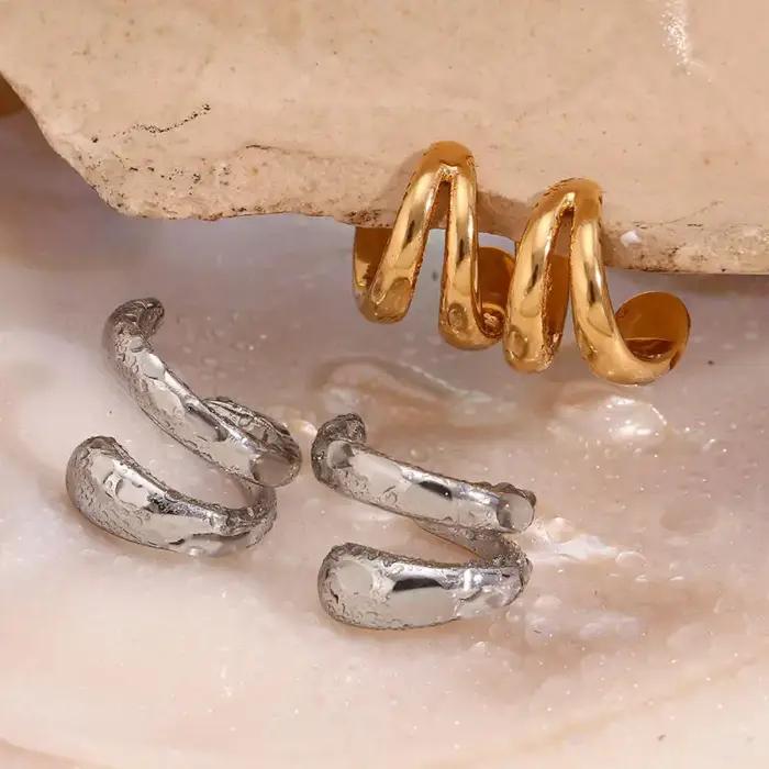 Boucles d'oreilles à Clip sans perçage pour femmes