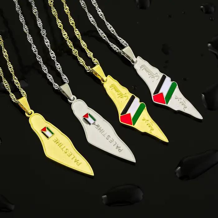 Collier pendentif en acier inoxydable pour hommes et femmes