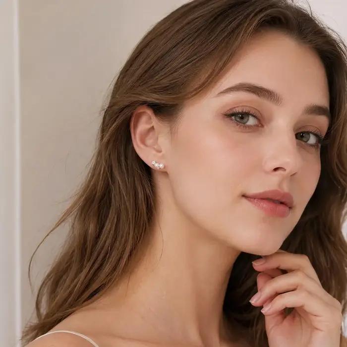 Eau grimpeur neige perle Zircon Style européen Glam bijoux fins pour les femmes hiver cadeau romantique en argent Sterling 925 Super offres