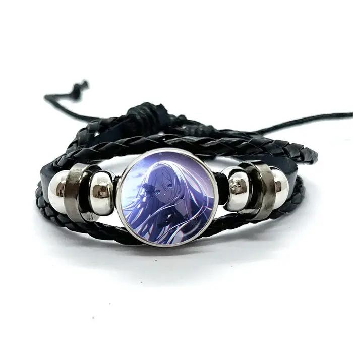 Project SEKAI-Bracelet en cuir Yoisaki Oke Ade pour hommes et femmes