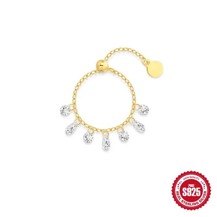 ROXI offre spéciale 925 argent Rose en fleur bague pour les femmes Style exquis à la mode pour les fêtes de mariage bijoux de luxe cadeaux fins