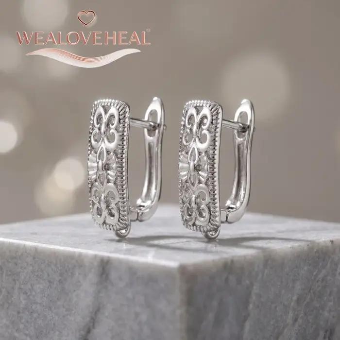 Composants de boucles d'oreilles à fermoir levier