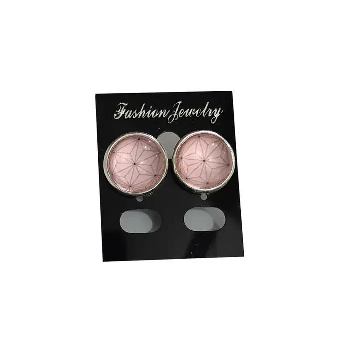 Boucles d'oreilles en verre Anime Tanjiro Nezuko pour femmes et hommes