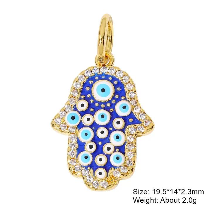Médaillon en or plaqué avec breloques en émail coloré pour sac à main et fabrication de bijoux personnalisés femmes occasions spéciales