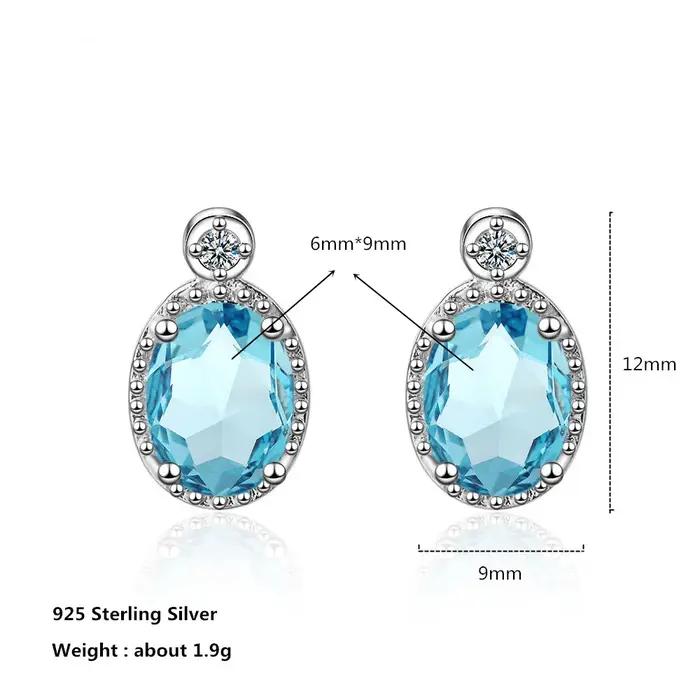 Buyee-Grandes Boucles d'Oreilles en Argent Sterling 925