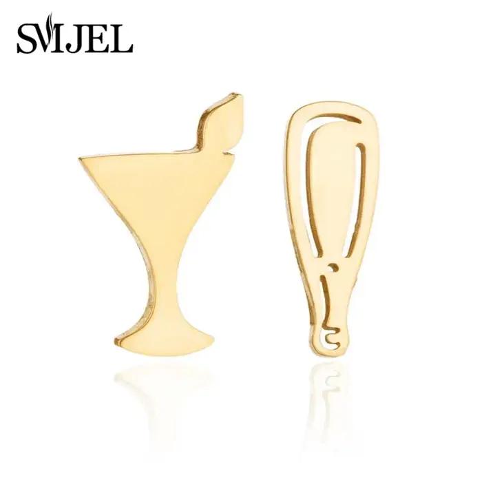 Boucles d'Oreilles Feuille Bière En Verre Pour Femme Occasions Spéciales Original Bijou Fantaisie