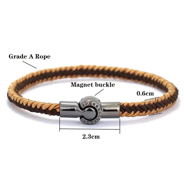 Bracelet à cordes ethniques unique unisexe avec motifs géométriques pour femmes et hommes pour diverses occasions et cadeaux spéciaux