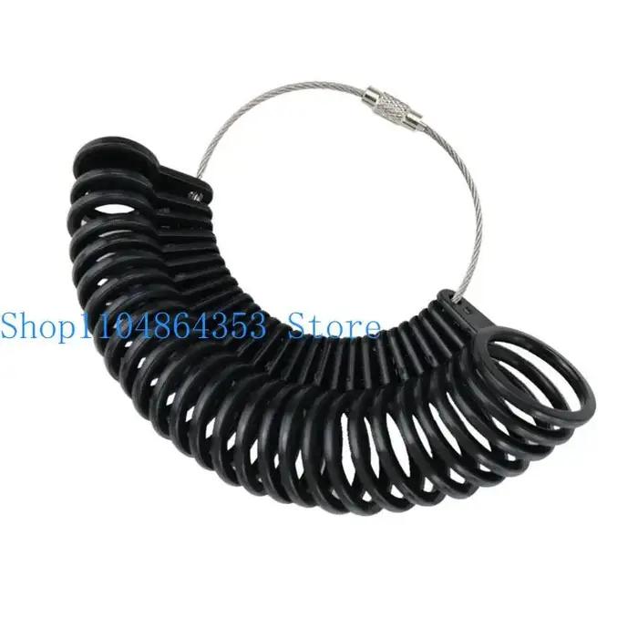L'ensemble d'outils mesure 652F est utilisé pour mesure des doigts, jauge taille bague américaine