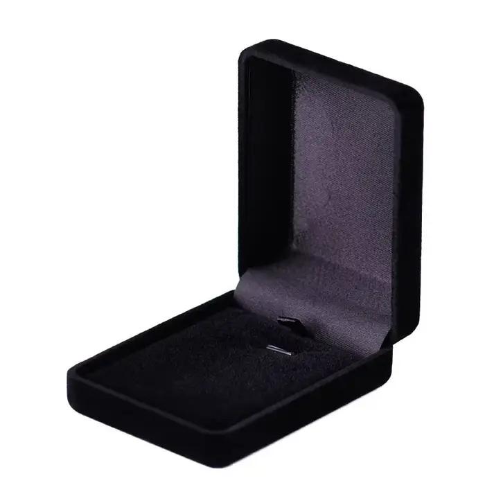 Boîte à bijoux en velours blanche bleue rouge pour rangement organisation cadeau d'anniversaire demande en mariage trésors personnels