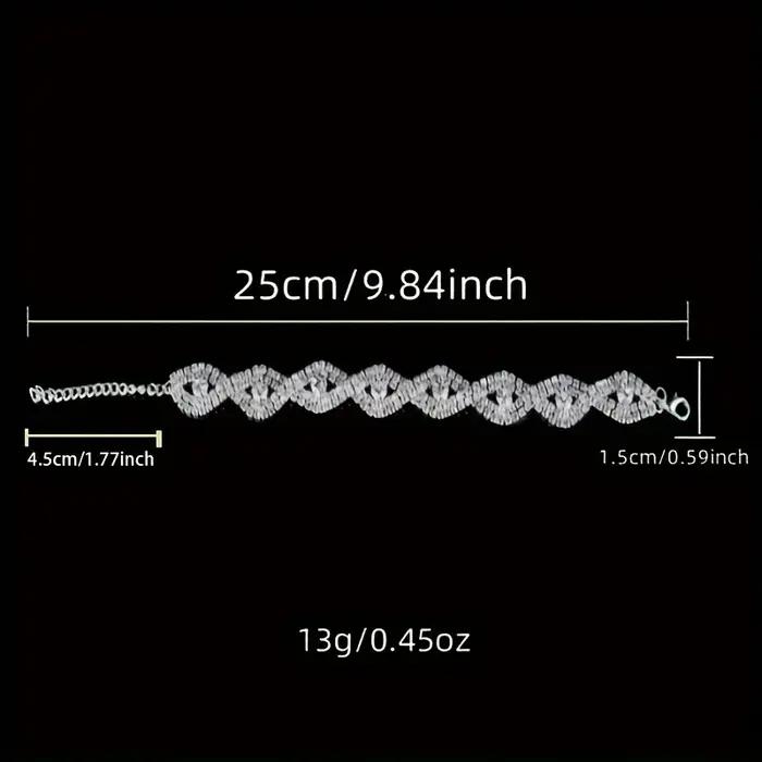 Bracelet en strass de style coréen pour femmes