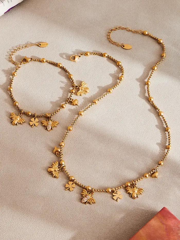 Nivora populaire abeille pendentif collier Bracelet