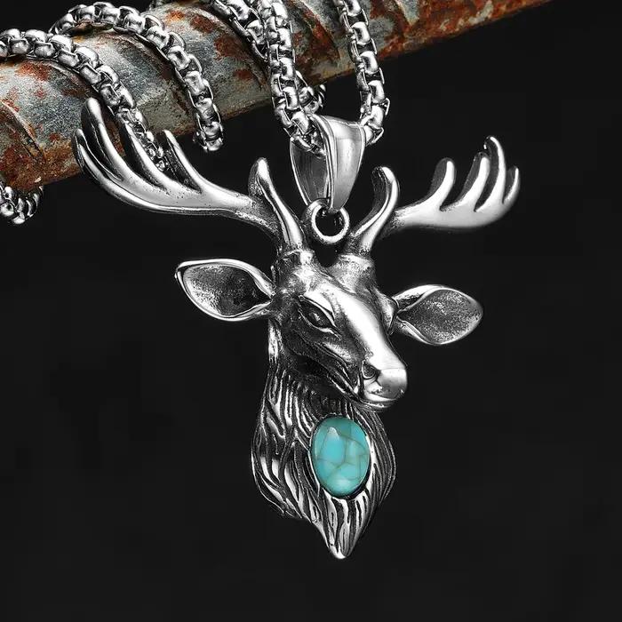 Pendentifs cerf pour hommes
