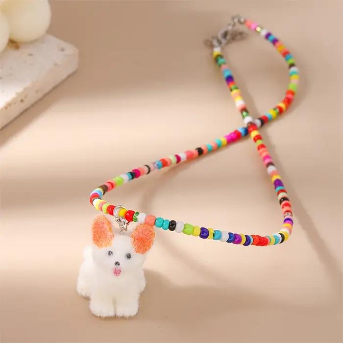Collier de perles fait à la main pour femmes