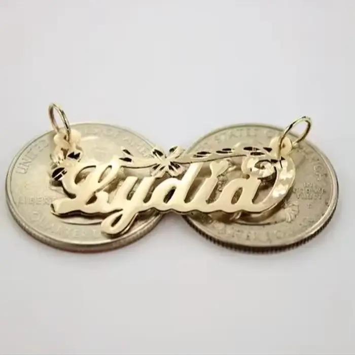 Collier plaqué or 14 carats
