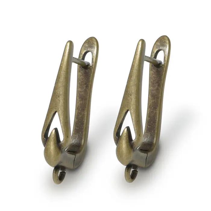 Nouveaux crochets de boucles d'oreilles fermoirs en laiton antique bronze lisse pour femmes bijoux à bricoler soi-même DIY accessoires de bijouterie occasions spéciales