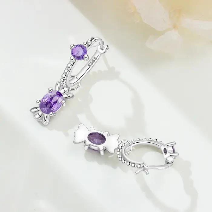 PANPOKI – boucles d'oreilles en argent Sterling 925 pour femmes