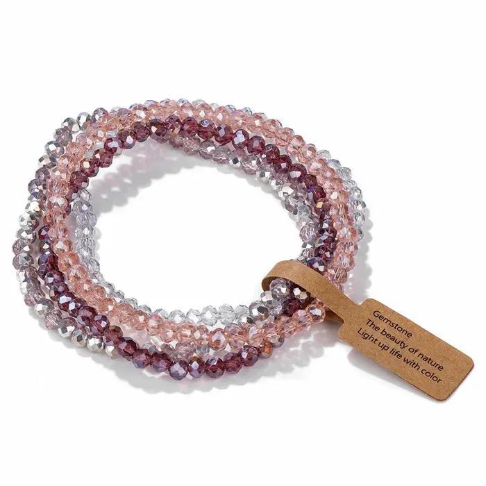 Ensemble de bracelets extensibles Boho Chic