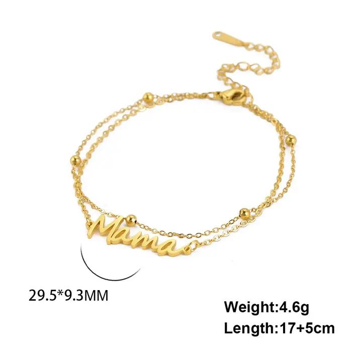 Teamer – Bracelets en acier inoxydable pour femmes