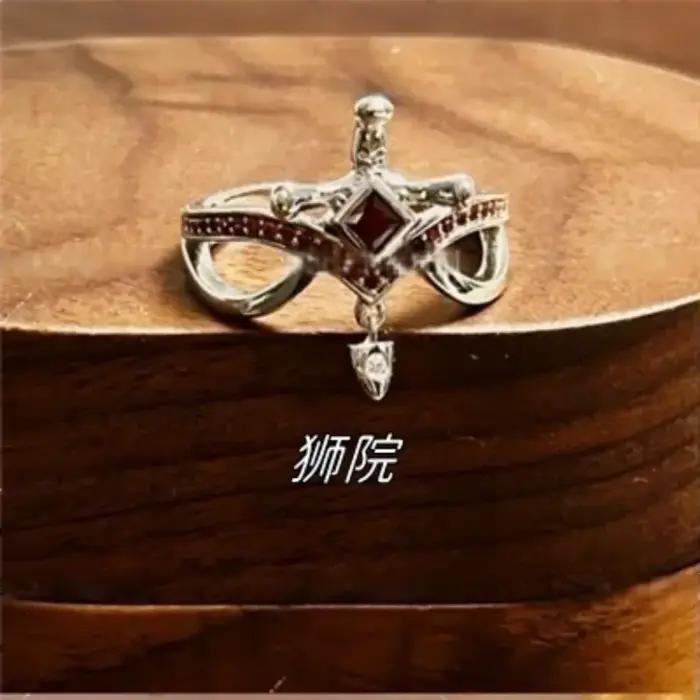 Bague Gryffondor Serpentard Ravenclaw Toufsouffle à Poudlard