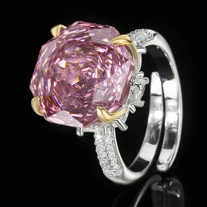 Grande bague en pierre pour femmes