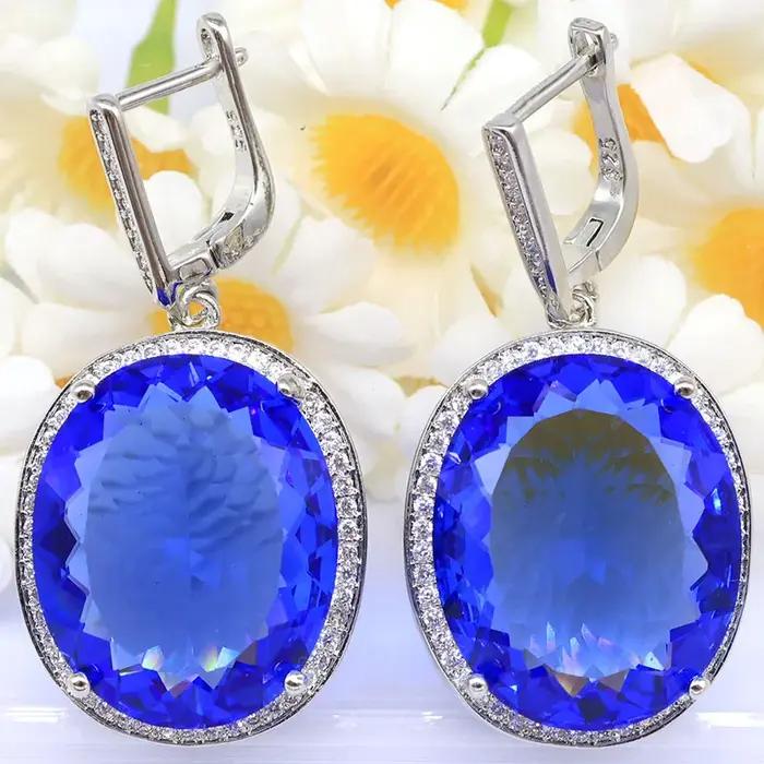 Boucles d'oreilles en argent pour femmes