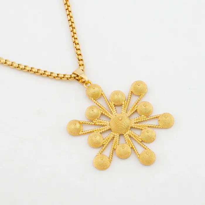 Ensemble de bijoux en or pour femmes