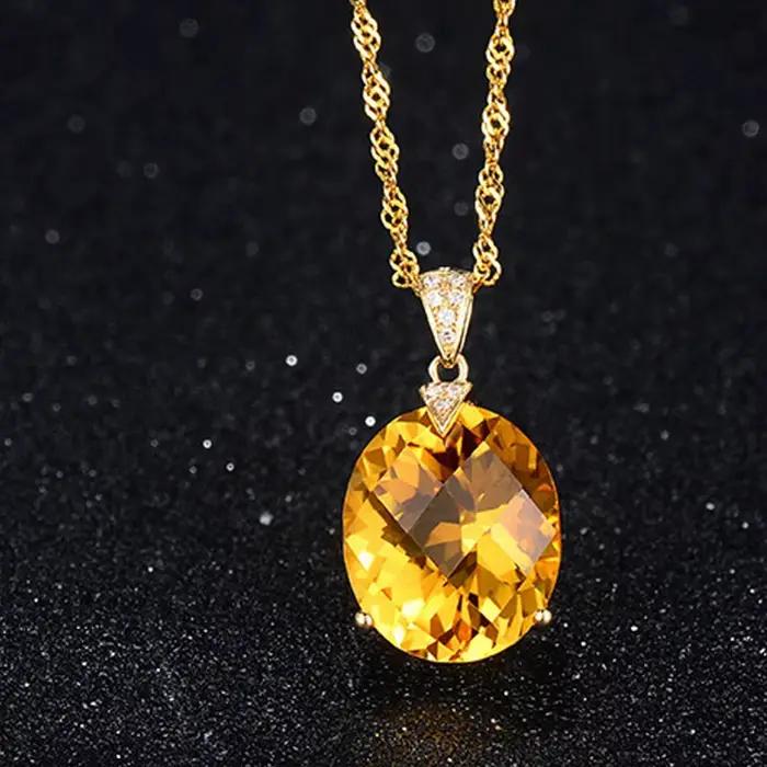 Bijoux en Citrine naturelle