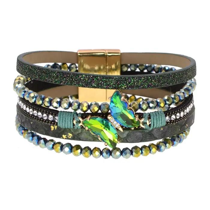 WELLMORE – bracelets en cuir bohème pour femmes