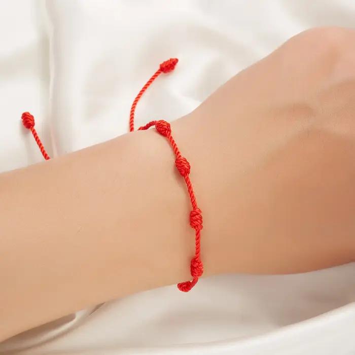 Bracelet de Protection en corde rouge fait à la main