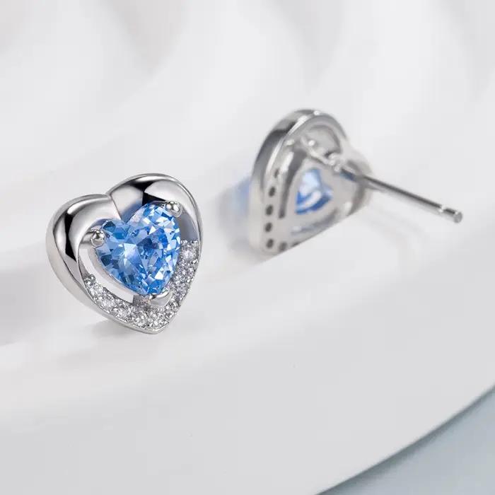 Boucles d'oreilles en argent Sterling 925 pour femmes