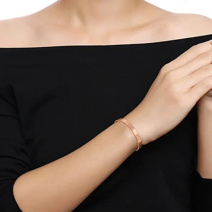 Bracelet magnétique en cuivre pur pour femmes et hommes