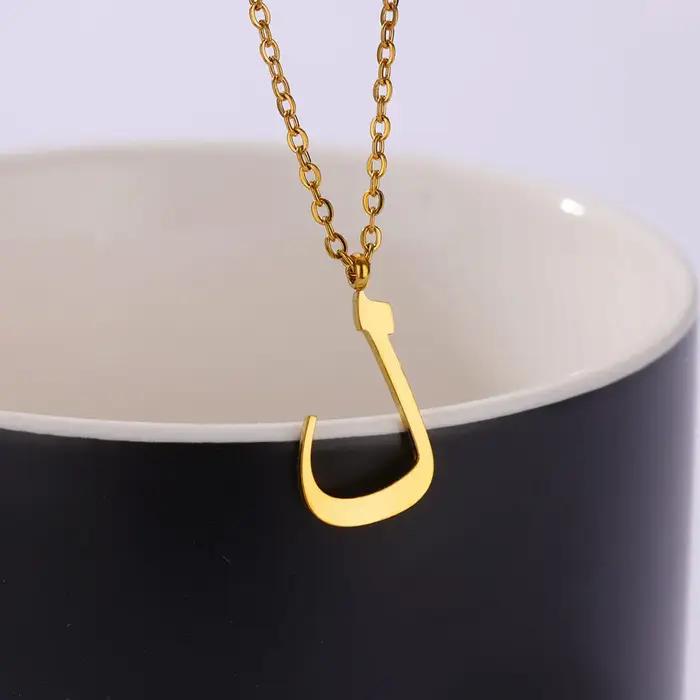 Collier Alphabet arabe pour femmes