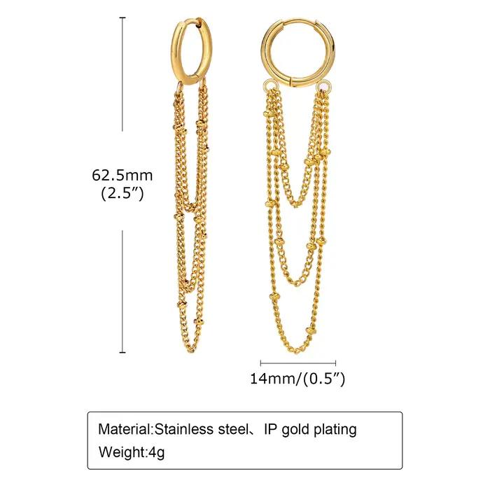 Boucles d'oreilles goutte