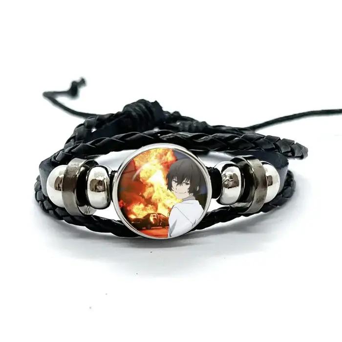 Bracelets tressés multicouches de dessin animé créatif