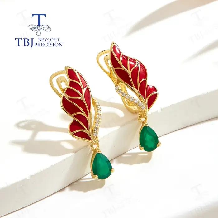 Boucles d'oreilles pendantes en argent au design magnifique pour femmes
