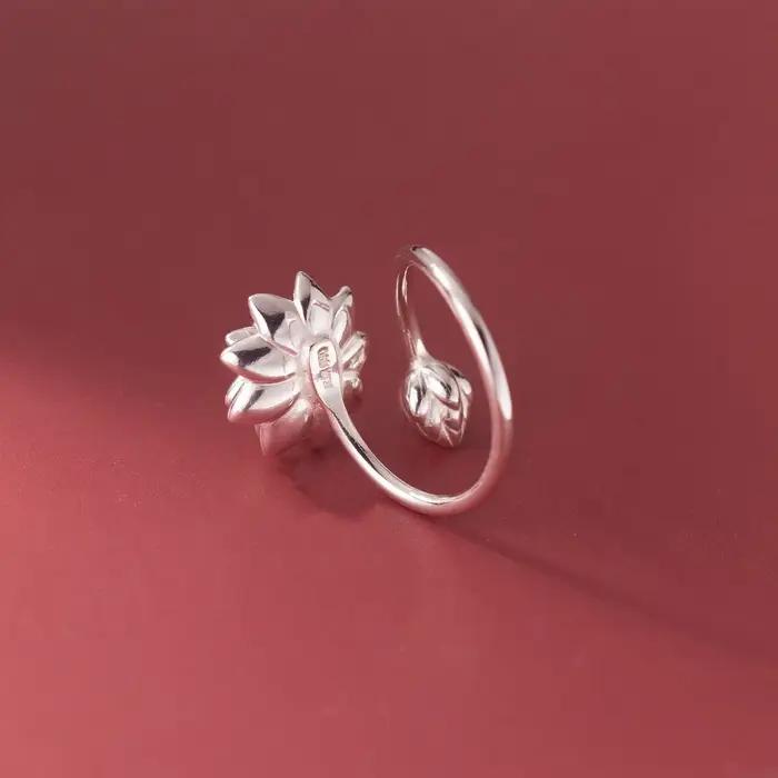 Bagues réglables en argent Sterling 925 pour femmes