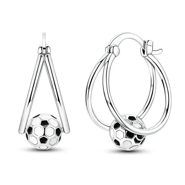 Boucles d'oreilles en argent Sterling 925 pour femmes