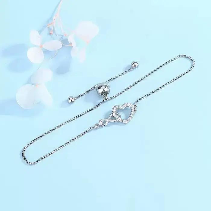 Bracelets à main en argent Sterling 925 pour femmes