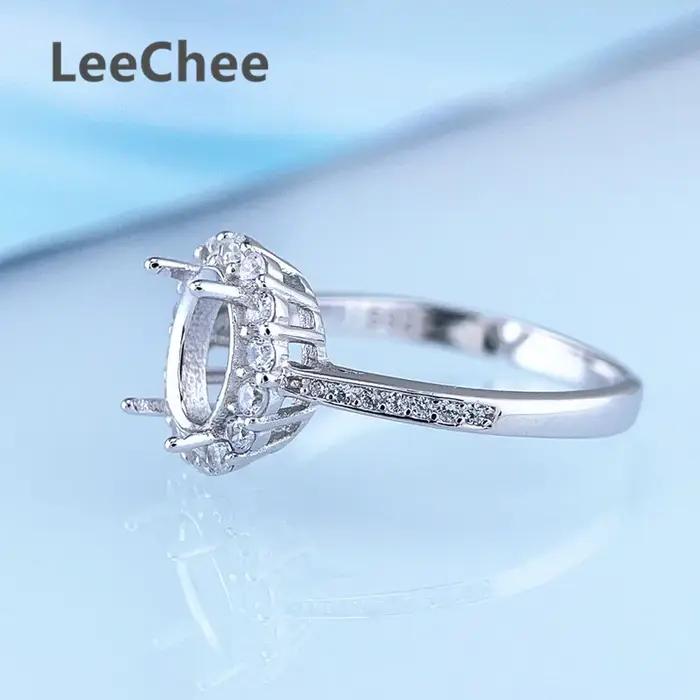 Paramètres de bague fixes pour femmes