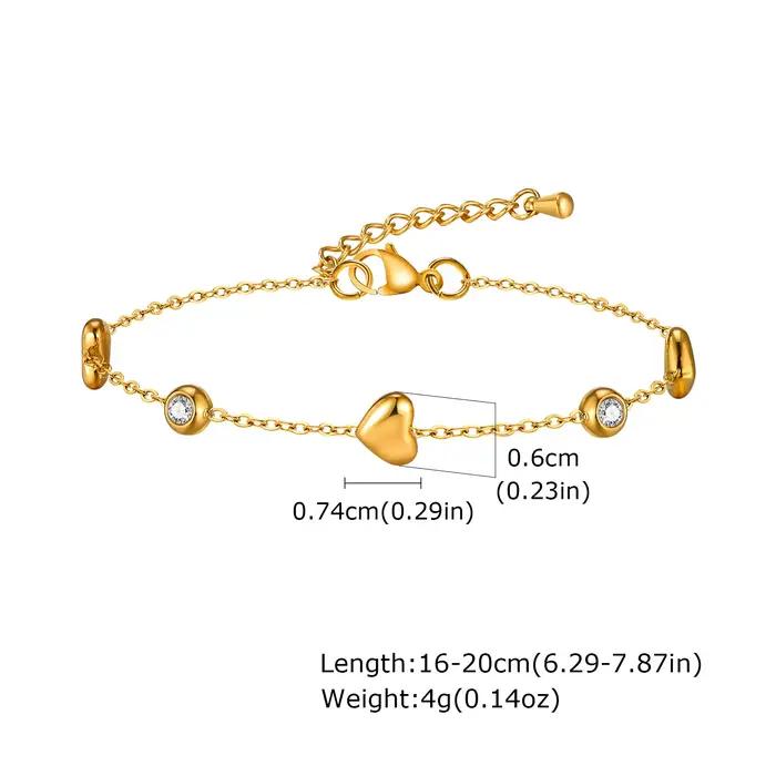 Bracelets JOLink en acier inoxydable pour femmes et hommes