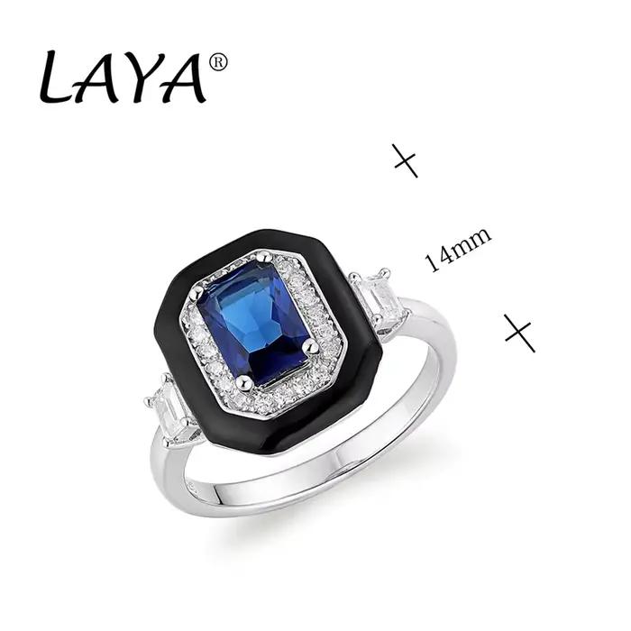 Laia – bague en argent Sterling 925 pour homme et femme