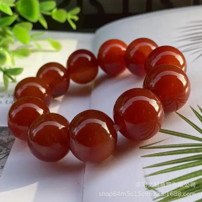 Bracelet en agate, vente en gros, grosses particules