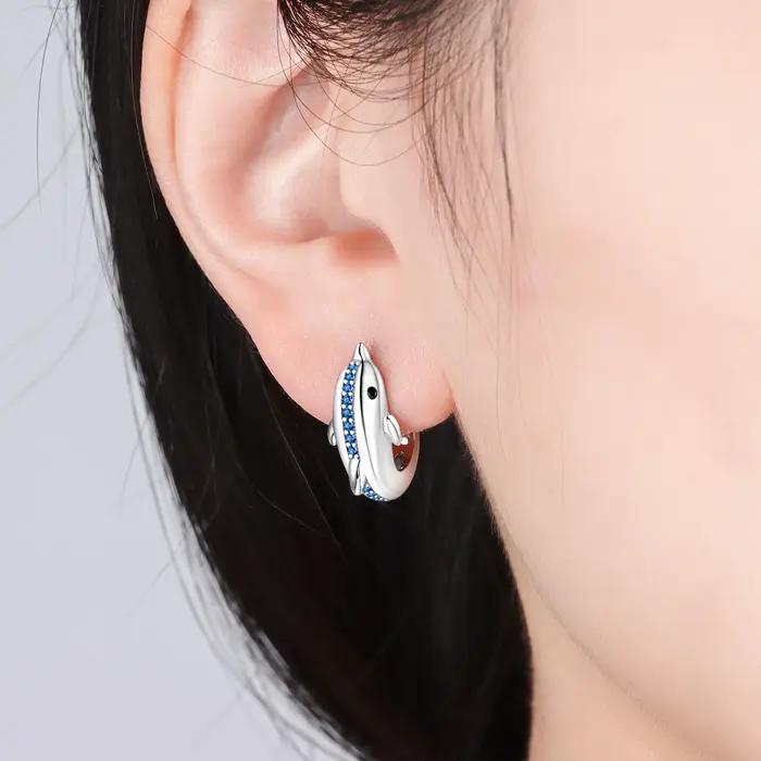 MISEFF – boucles d'oreilles en argent Sterling S925