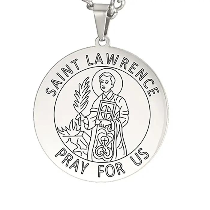 Dawapara – collier de médaille de Saint-christ, collier de médaille de jésus Truet In You, amulette,