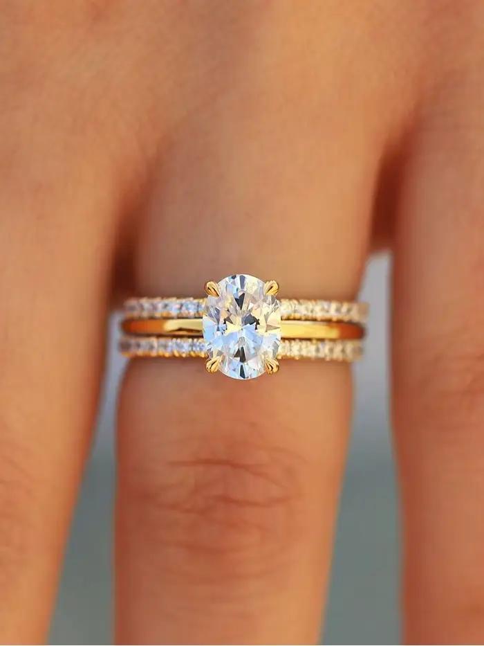 Bague classique en argent Sterling 925 pour femmes, magnifique bague en Zircon brillant, pour fête de bal de mariage, luxe, mode, bijoux fins de haute qualité