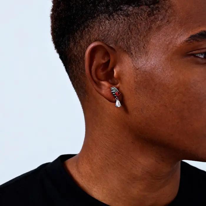 Boucles d'oreilles aile d'ange pour hommes et femmes