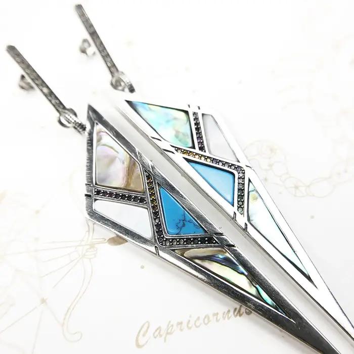 Boucles d'oreilles Triangle